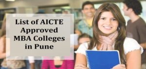 aicte approved mba colleges in pune