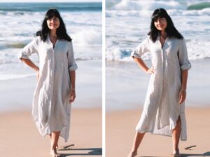 shop classy linen dresses and exquisite earrings at Elk The Label